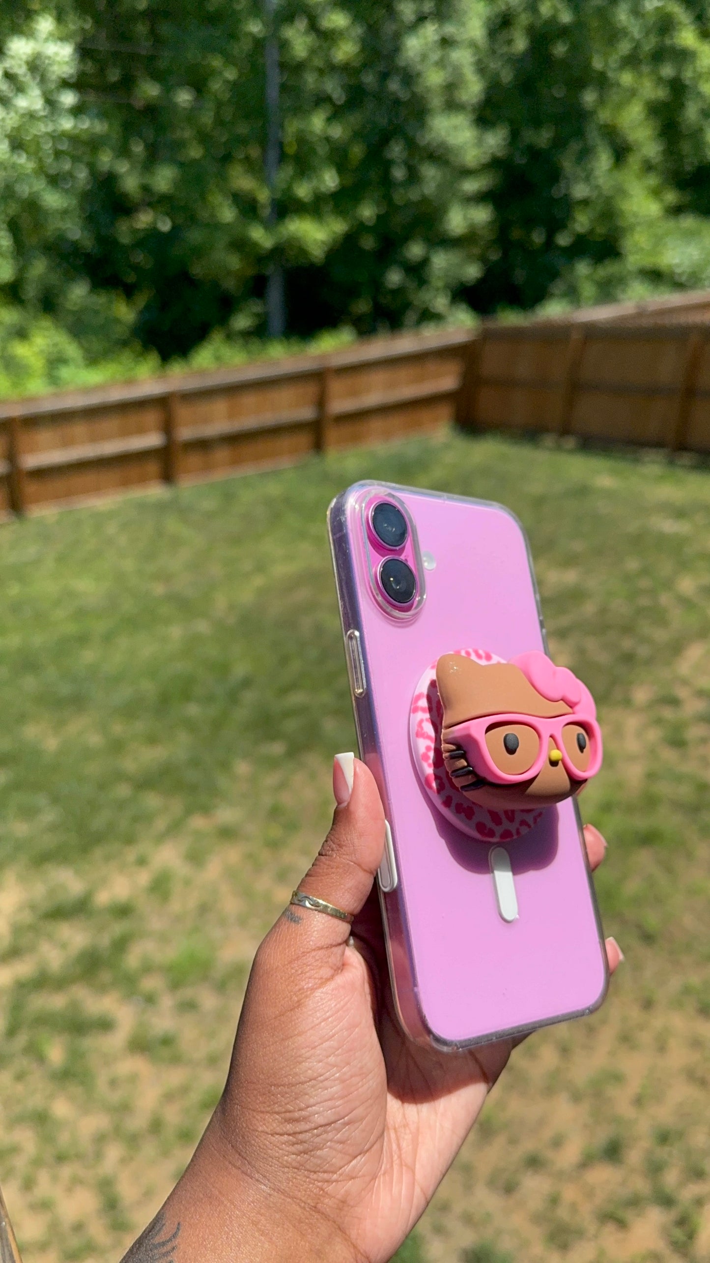 ROSE HELLO KITTY POP SOCKET