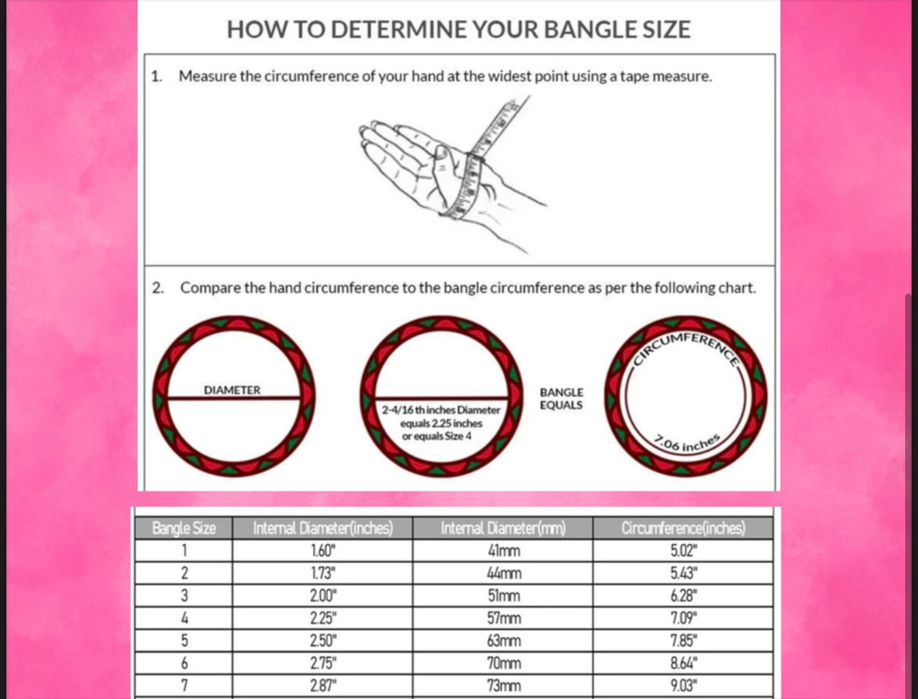 THICKA BANGLES (pack of 7)