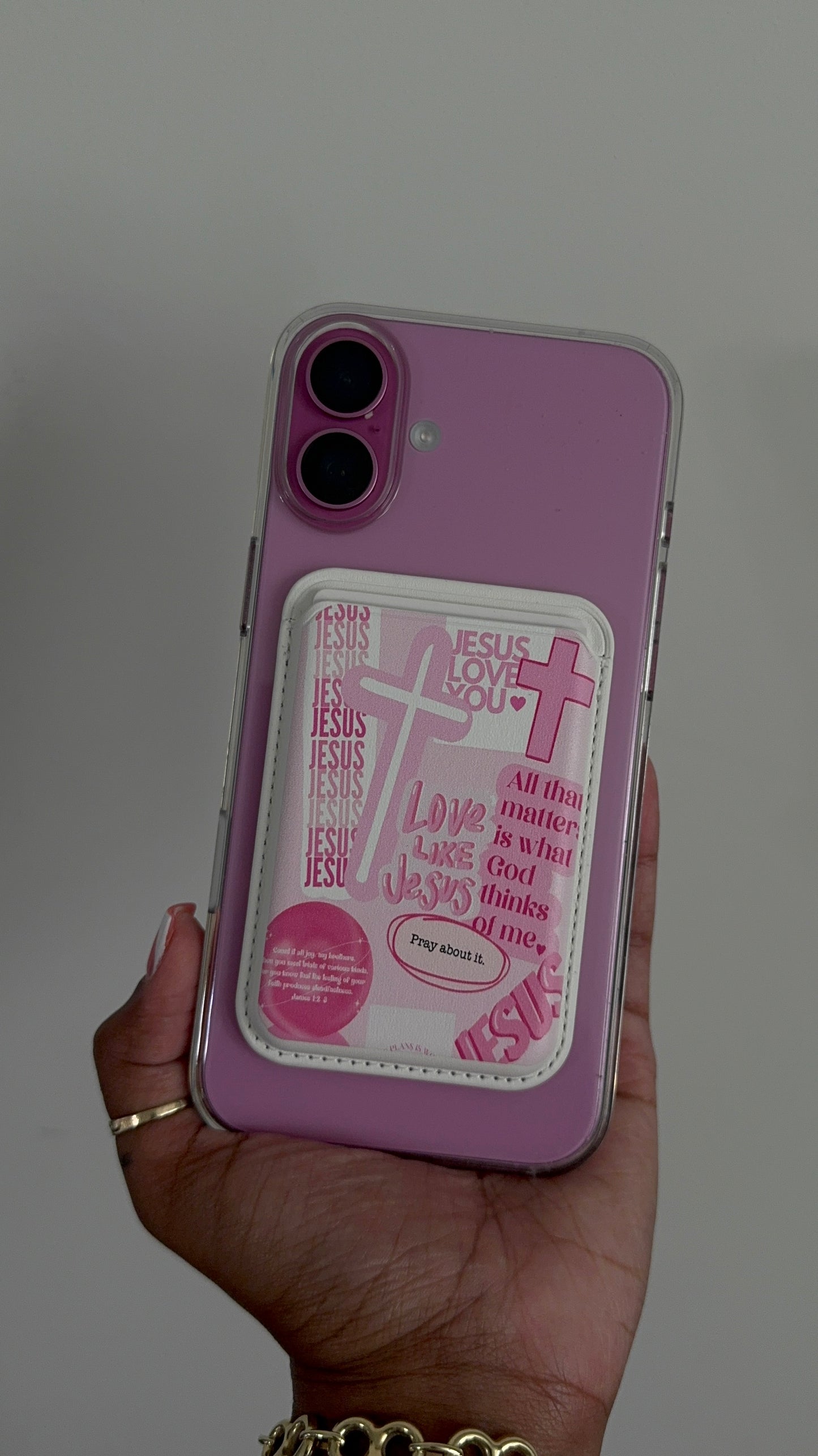 LOVE LIKE JESUS CARD HOLDER