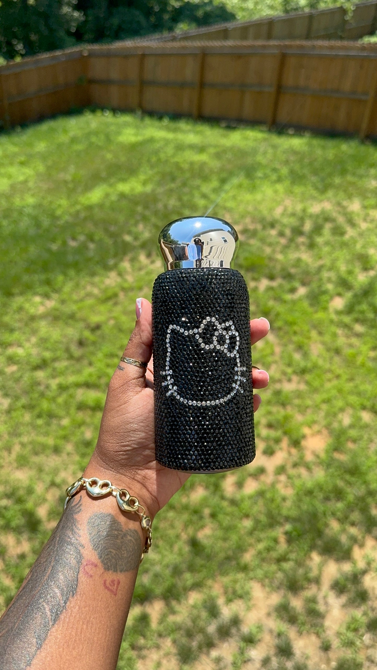 HK BLING NO FACE TUMBLER