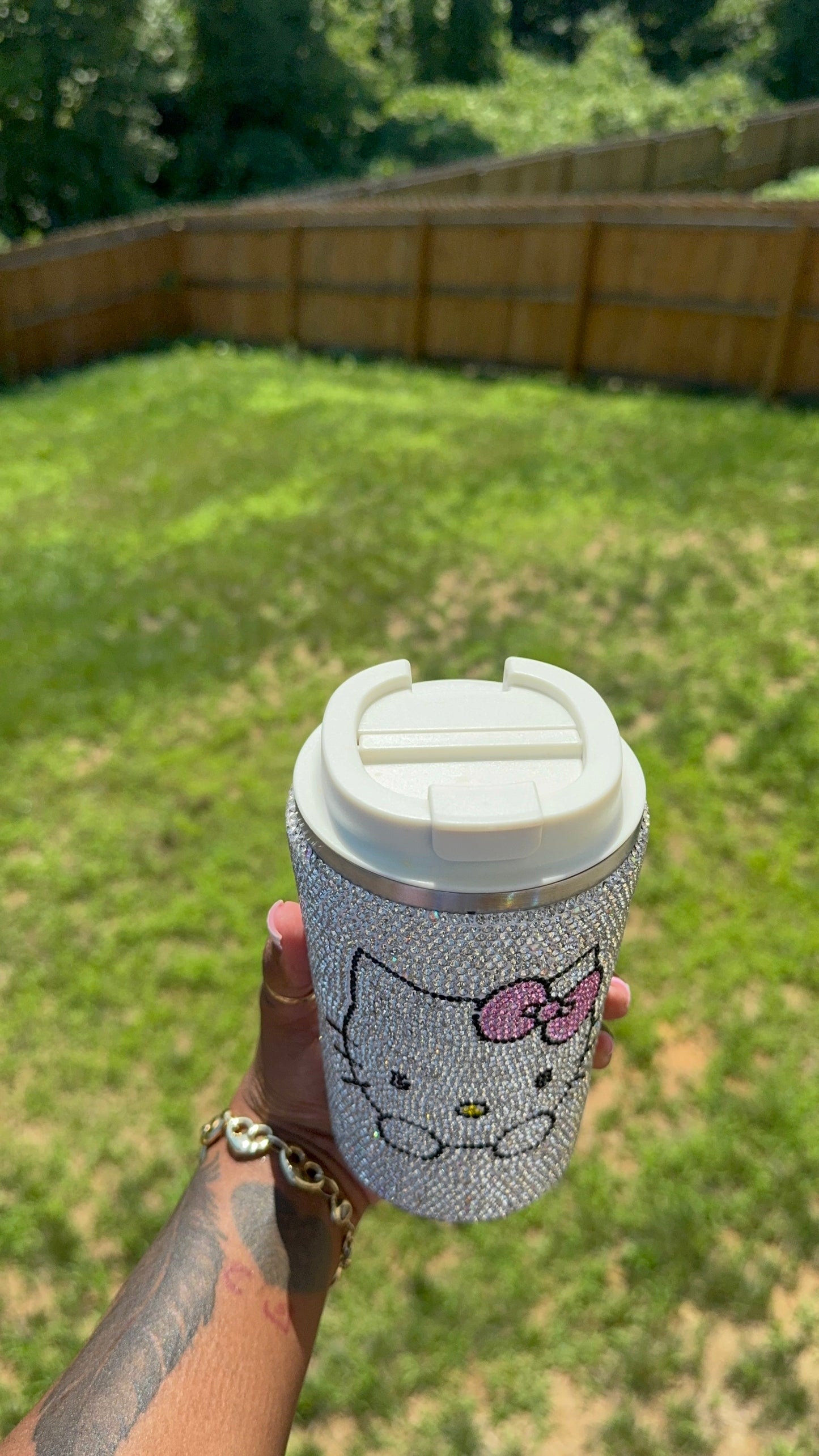 HK BLING LATTE CUP