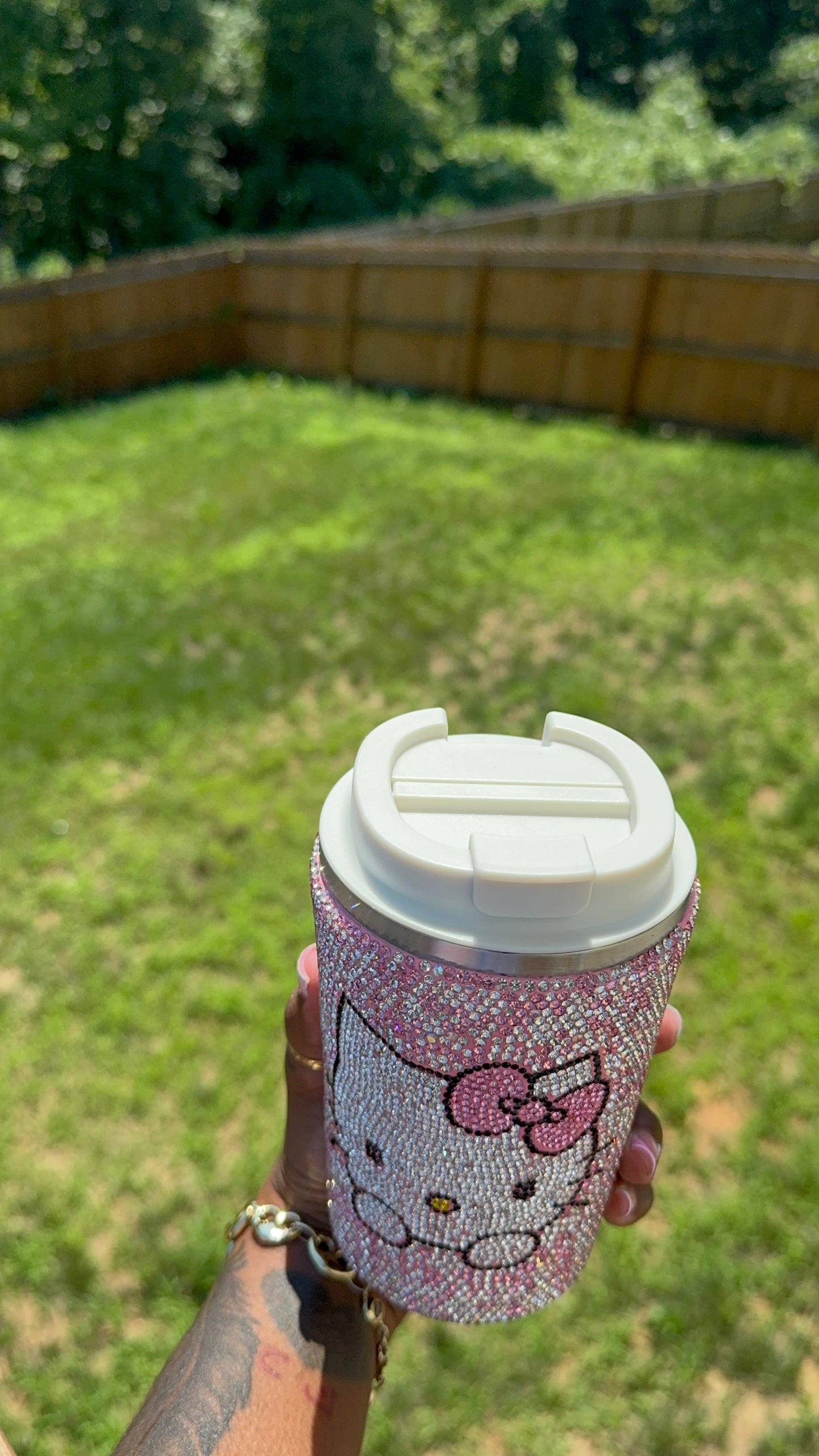 HK BLING LATTE CUP