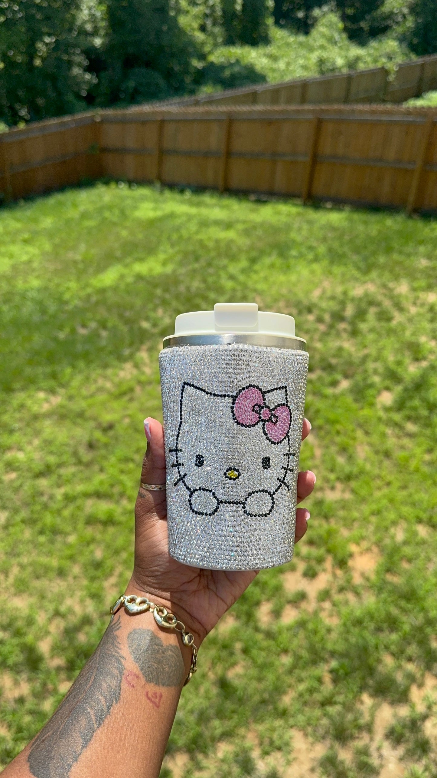 HK BLING LATTE CUP