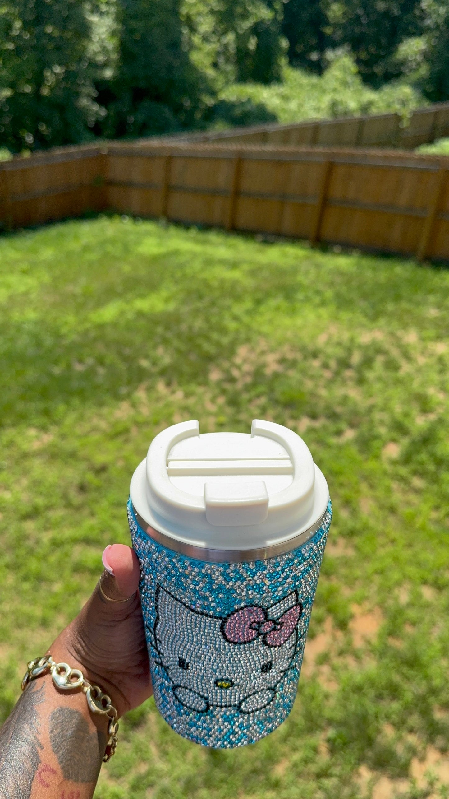 HK BLING LATTE CUP