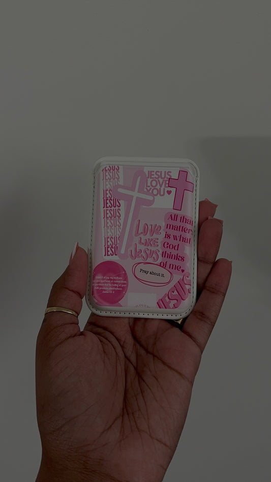 LOVE LIKE JESUS CARD HOLDER