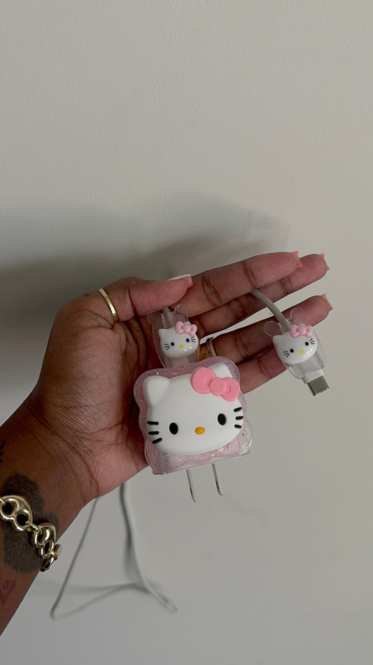 HELLO KITTY CHARGER COVER