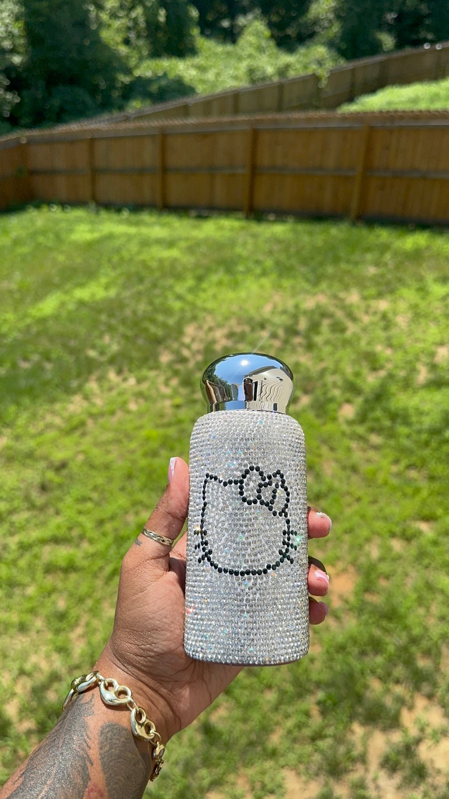 HK BLING NO FACE TUMBLER